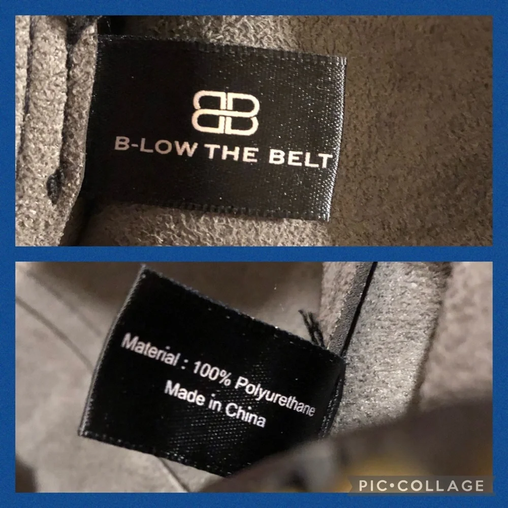 B-Low the Belt Black Studded Tote Bag